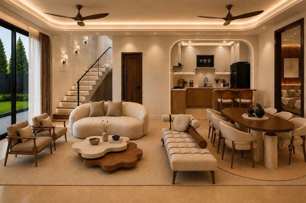 Luxury residential interior design in Gurgaon by Silqe Design Studio